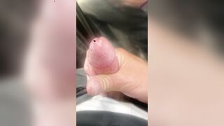 JockDad87 Shoots a Load of Cum on the Metro