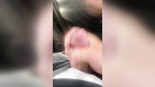 JockDad87 Shoots a Load of Cum on the Metro